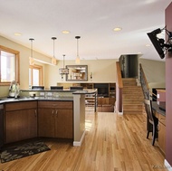 Modern Medium Wood Kitchen