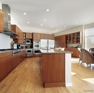 Modern Medium Wood Kitchen