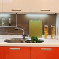 Modern Red Kitchen