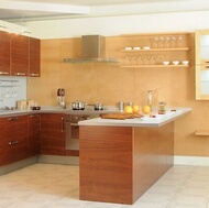 Modern Medium Wood Kitchen