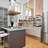 Modern Two-Tone Kitchen