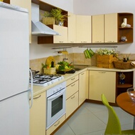 Modern Yellow Kitchen