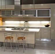Modern Stainless Steel Kitchen