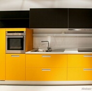 Modern Yellow Kitchen