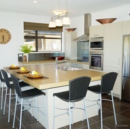 Modern Antique White Kitchen