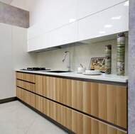 Modern Light Wood Kitchen