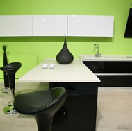 Modern Black Kitchen