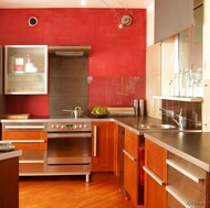 Modern Stainless Steel Kitchen