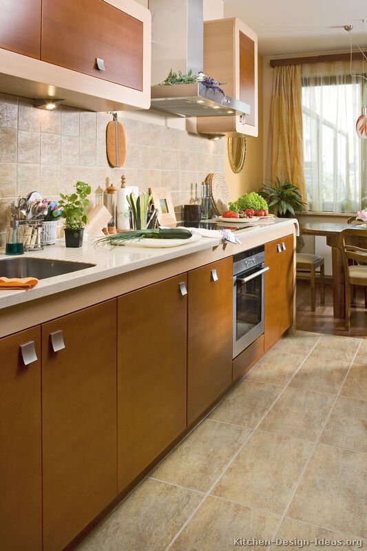Pictures of Kitchens - Modern - Medium Wood Kitchen Cabinets (Page 3)