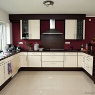 Modern Antique White Kitchen