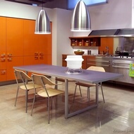 Modern Orange Kitchen