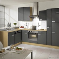 Modern Gray Kitchen