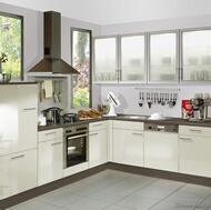 Modern Antique White Kitchen