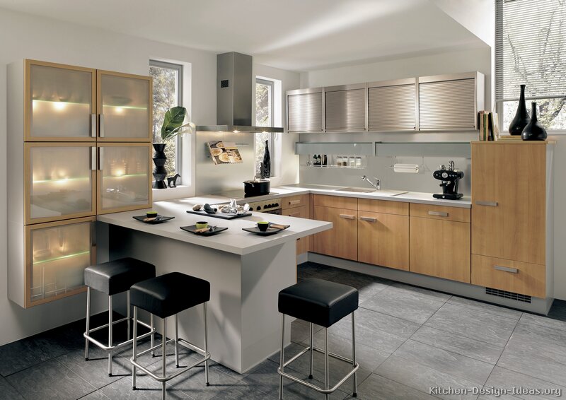 Pictures of Kitchens - Modern - Light Wood Kitchen Cabinets (Page 3)