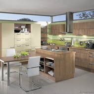 Modern Light Wood Kitchen