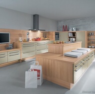 Modern Light Wood Kitchen