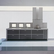 Modern Gray Kitchen