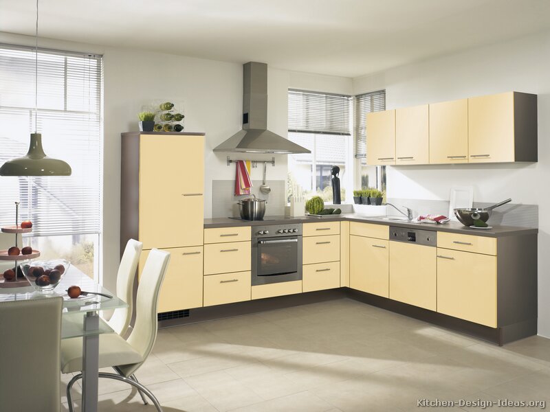 Pictures of Modern Yellow Kitchens - Gallery & Design Ideas