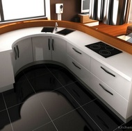 Modern Two-Tone Kitchen