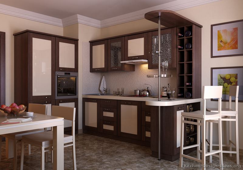 Pictures Of Kitchens Modern Two Tone Kitchen Cabinets Page 10