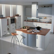 Modern White Kitchen