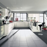 Modern White Kitchen