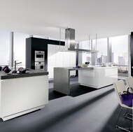 Modern White Kitchen