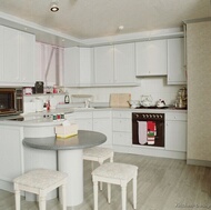 Modern White Kitchen