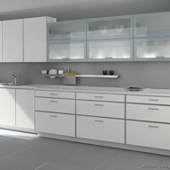 Modern White Kitchen