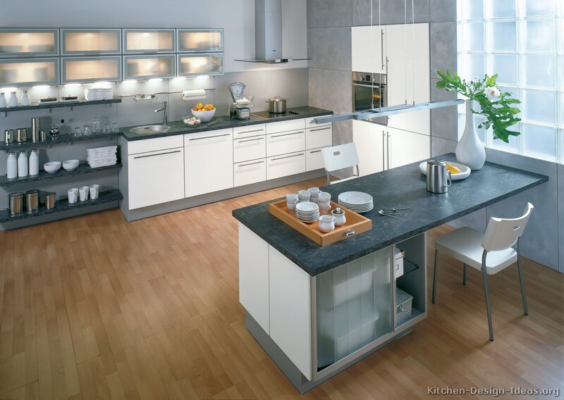 Pictures of Kitchens - Modern - White Kitchen Cabinets (Page 2)