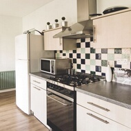 Modern Whitewash Kitchen