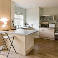 Modern Whitewash Kitchen