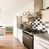 Modern Whitewash Kitchen