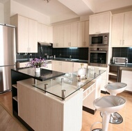 Modern Whitewash Kitchen