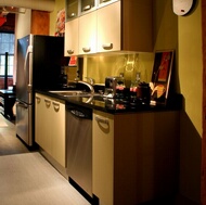 Modern Yellow Kitchen