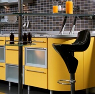 Modern Yellow Kitchen