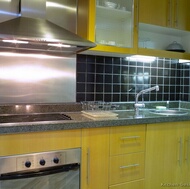 Modern Yellow Kitchen