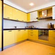 Modern Yellow Kitchen