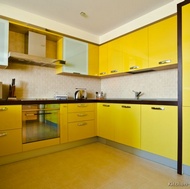 Modern Yellow Kitchen