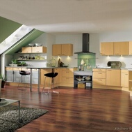 Modern Yellow Kitchen