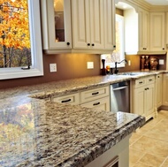 Traditional Antique White Kitchen