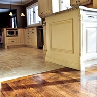 Traditional Antique White Kitchen