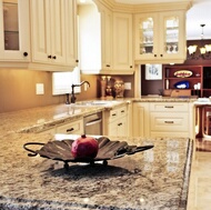 Traditional Antique White Kitchen