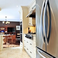 Traditional Antique White Kitchen