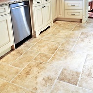 Traditional Antique White Kitchen