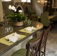 Traditional Antique White Kitchen