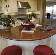 Traditional Antique White Kitchen