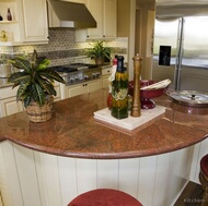 Traditional Antique White Kitchen