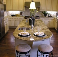 Traditional Antique White Kitchen