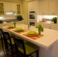 Traditional Antique White Kitchen